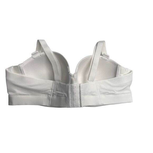 CACIQUE Women’s Straps Or Strapless Comfort Bliss White Wire Bra Size 44B White - Picture 3 of 12